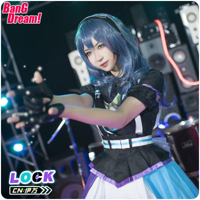 Cgcos游戏动漫服装bangdream 朝日六花lock Cosplay服装女演出服