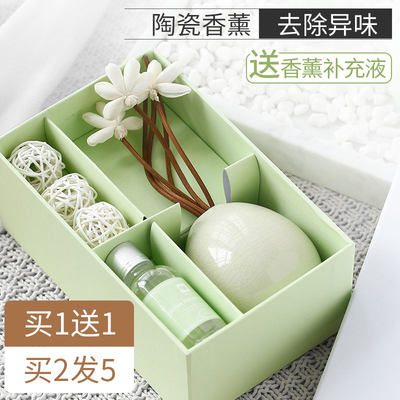 香薰精油家用卧室内持久薰衣草桂花蓝风铃家里香味满屋香衣橱熏香 虎窝淘