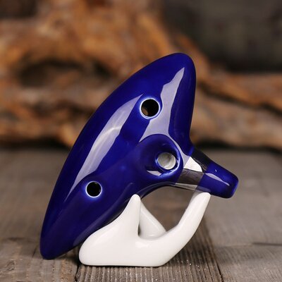 旗舰店 十二12孔陶笛塞达尔传说之时光笛中音c调送英文教材 虎窝淘