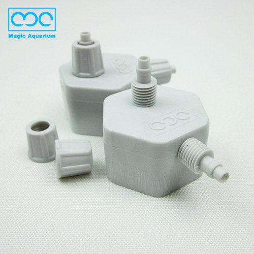 1001水族mc二氧化碳瓶盖自制co2瓶盖鱼缸水草diy发生器盖子新款 虎窝淘