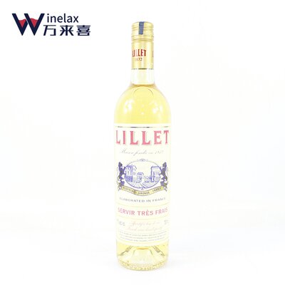 法国lillet Blanc 利莱白利口酒 莉蕾白葡萄酒配制酒鸡尾酒调酒 虎窝淘