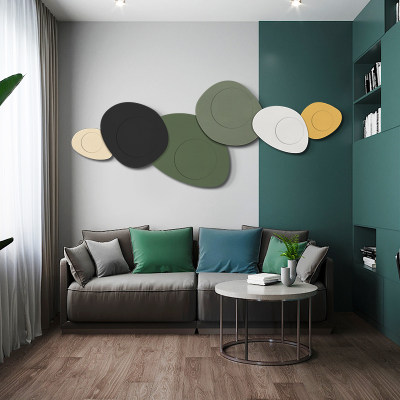 现代简约北欧风创意组合壁饰壁挂客厅沙发背景墙ins个性墙面装饰 虎窝淘