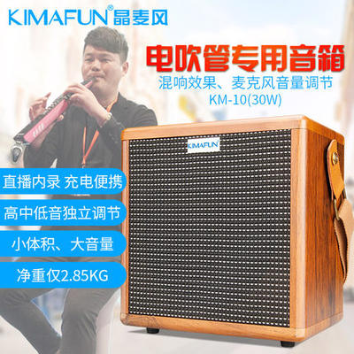 Kimafun 晶麦风雅佳罗兰电吹管专用音箱乐器音响户外大功率便携式 虎窝淘