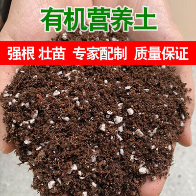 有机多肉土家用营养土养花土通用型种植土种花蔬菜土壤盆栽培养土 虎窝淘
