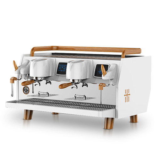 格米莱crm37天镜系列商用咖啡机专业双头半自动意式现磨