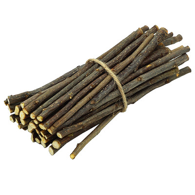 果园直供19新烘干苹果枝龙猫磨牙枝兔子仓鼠松鼠咬木枝5斤包邮 虎窝淘