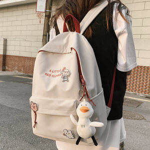 冠军书包女韩版原宿高中大学生初中生ins可爱少女双肩包21新款