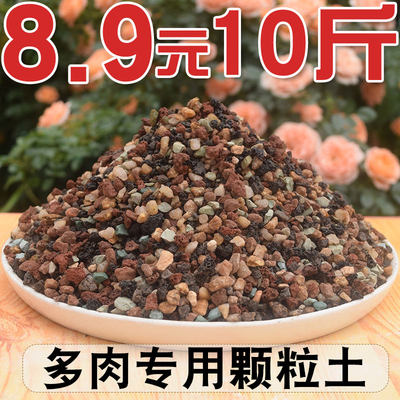 多肉营养土肉肉植物专用泥炭土颗粒土壤纯颗粒叶插家用透气大包装 虎窝淘