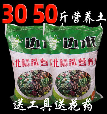 营养土花土种菜绿萝多肉土养花肥料盆栽花卉有机种植土壤泥土通用 虎窝淘