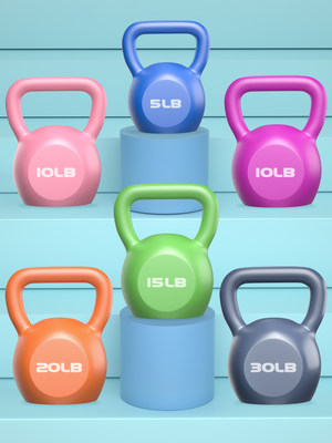 Wellfire壶铃配件组合可调节重量把手哑铃杠铃套装俯卧撑支架 虎窝淘