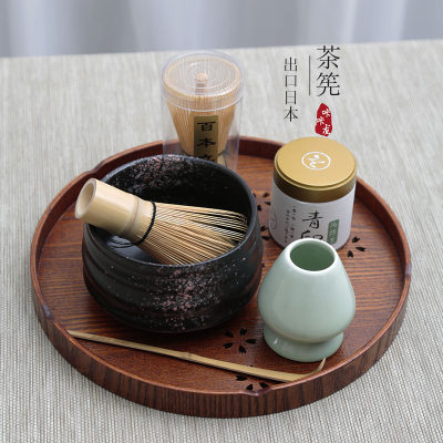 茶筅套装打抹茶工具刷子竹子日式宋代点茶家用烘焙茶道茶具百本立 虎窝淘