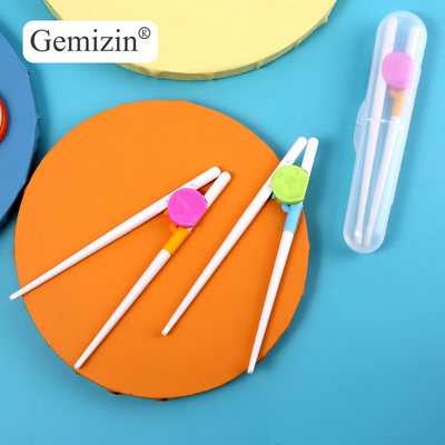 儿童学习筷练习筷子一二段2 3 4 6岁辅助训练家用小孩男女孩筷子 虎窝淘