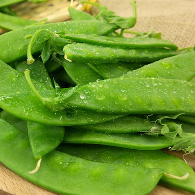 现摘云南新鲜荷兰豆甜脆青豆荚蔬菜豌豆角农家扁豌豆甜豆5斤包邮 虎窝淘