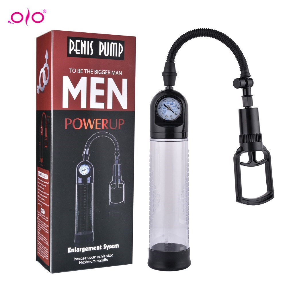 OLO Penis Pump sex toys for man Penis Enlargement Vacuum Pum