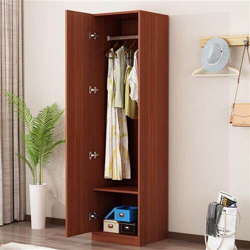 简约窄小型d单门衣柜儿童小衣柜衣橱收纳柜阳台防水防晒储物柜