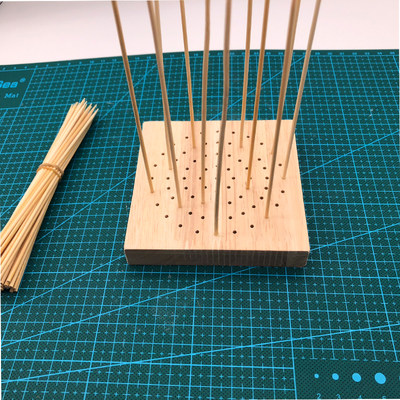 软陶泥粘土手办上色晾干竹签搭配木插板使用2mm竹棒一捆约50根 虎窝淘