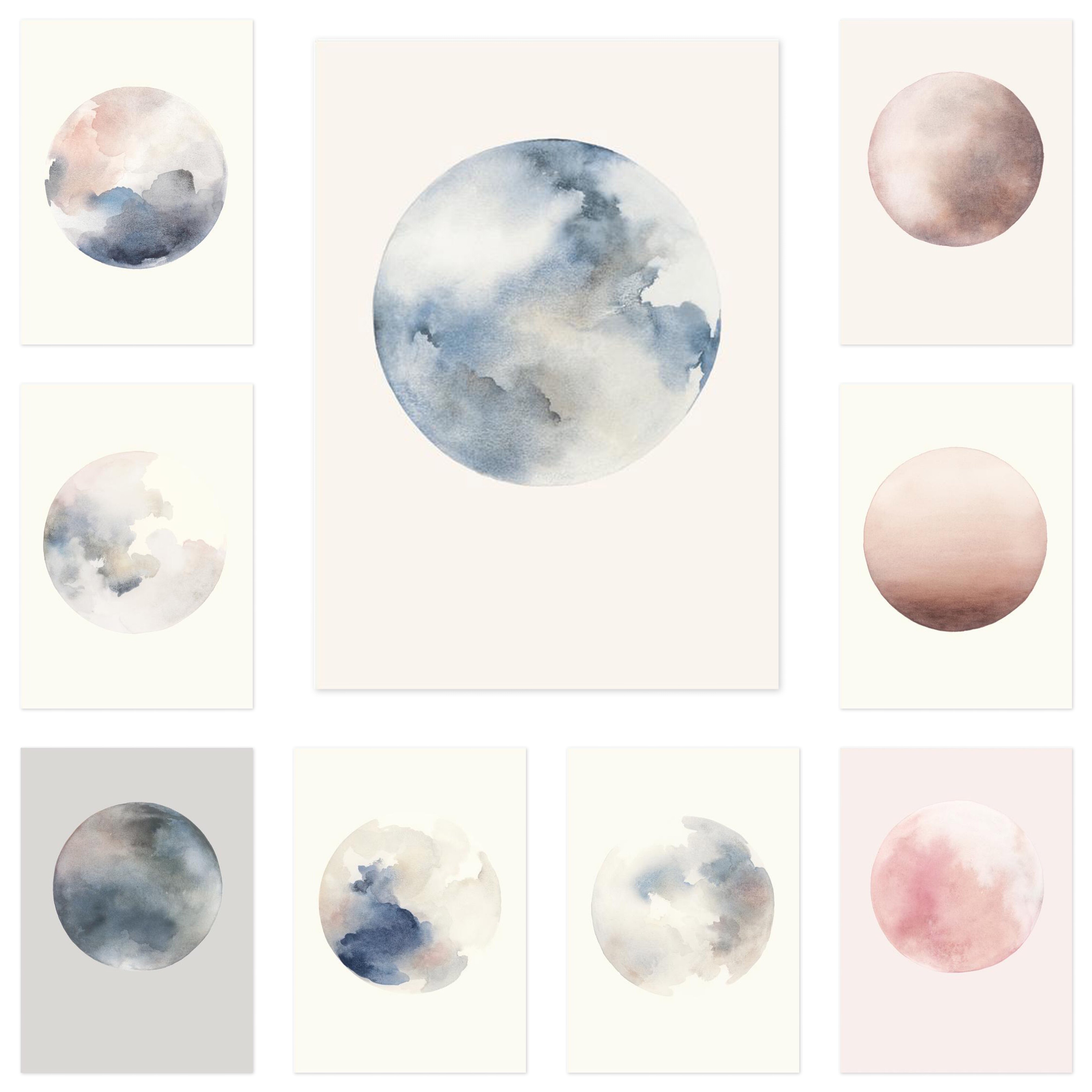 Dearf Poster Frame Maris Moons 丹麦进口原版装饰画 虎窝淘