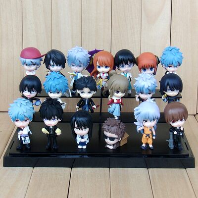 银魂坂田银时神乐冲田总悟志村新八桂小太郎手办模型公仔摆件 虎窝淘