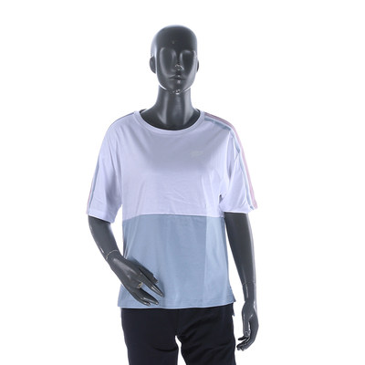 夏乔丹专柜正品女时尚百搭运动透气针织短袖t恤衫ehs 虎窝淘