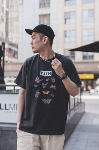kith butterfly tee
