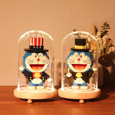 创意生日礼物男友七夕情人节送女友朋友情侣手工diy制作的哆啦a梦 虎窝淘