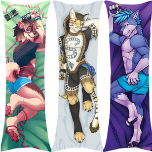 Hmakura Vtuber凑阿库娅二次元动漫周边靠枕aqua阿夸等身抱枕套