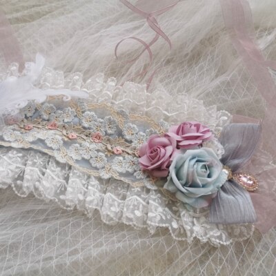 现货花嫁lolita发带头饰月下曲官配_虎窝淘