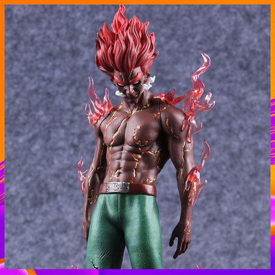 火影忍者八门遁甲gk 八门夜凯带灯发光雕像手办动漫模型摆件 虎窝淘