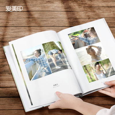 照片书制作diy旅行创意相册制作照片生日礼物定制相片情侣纪念册 虎窝淘