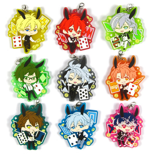 Idolish7偶像星愿橡胶挂件日单散货百千陆四叶环十龙之介壮五兔耳