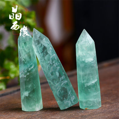 开光天然水晶柱能量转运灵修莹石柱 能量辟邪镇宅转运顶梁柱防小人 晶西缘旗舰店 淘优券