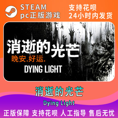 Pc正版steam中文游戏dying Light消逝的光芒信徒加强版白金版消失的光芒地狱突袭全dlc季票国区激活码 虎窝淘