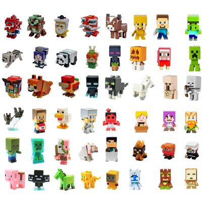 散货我的世界minecraft苦力怕人偶积木0款公仔手办小模型盲袋 虎窝淘