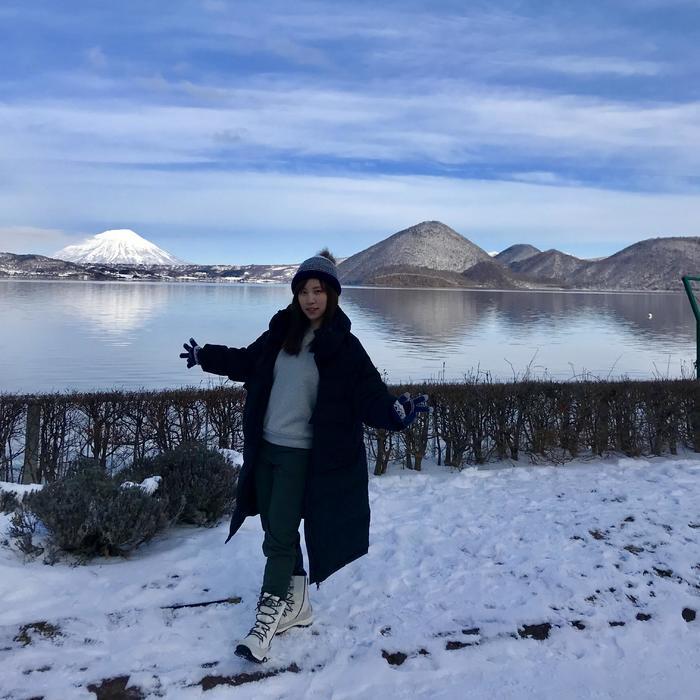 雪国北海道姑娘穿什么