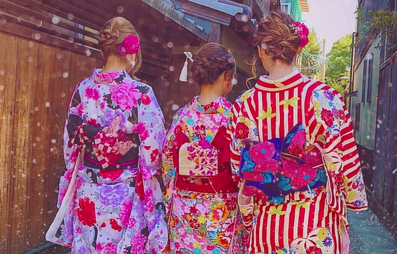 去日本想穿 和服 拍照 怎么穿不会出错