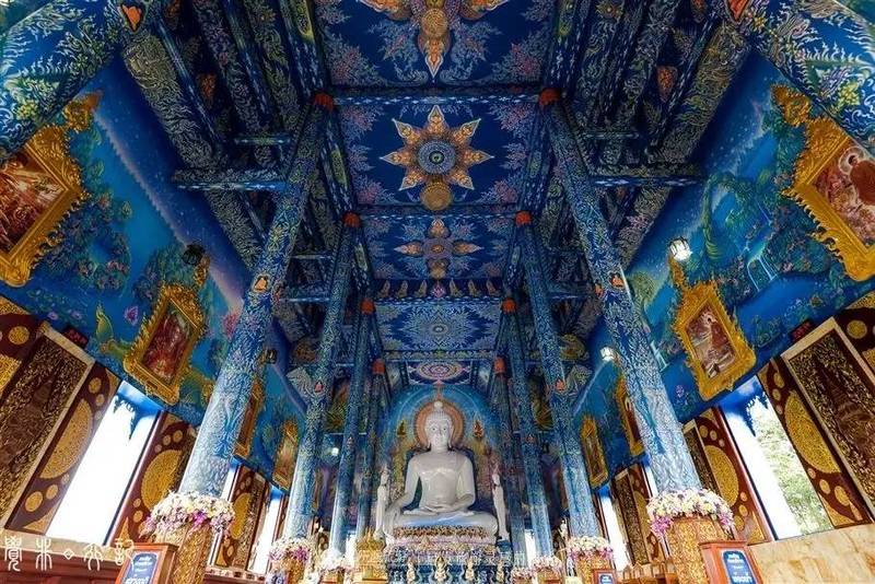 清迈除了黑白庙 还有2座 蓝庙 80 的人都分不清楚