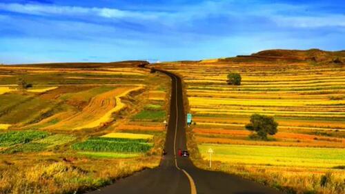 中国版的&ldquo;66号公路&rdquo;，美到灼伤双眼！