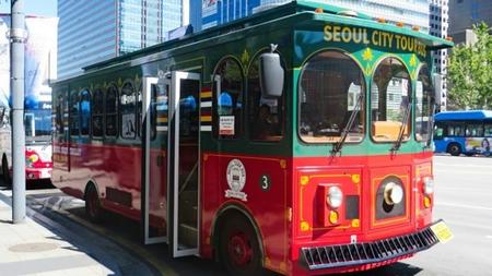 首尔会余自助游 7 光化门广场的韩文时间