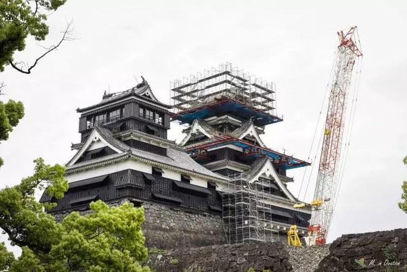 熊本地震一周年 熊本熊部长的熊本城还好吗