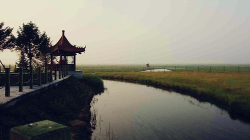 美丽的沽源闪电河