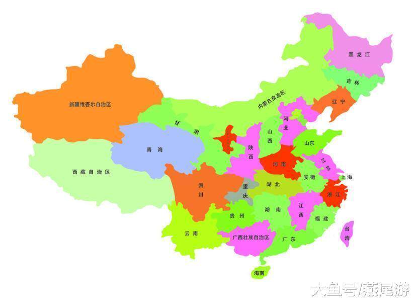 中国东部最不发达的2个省: 被8个经济强省围绕