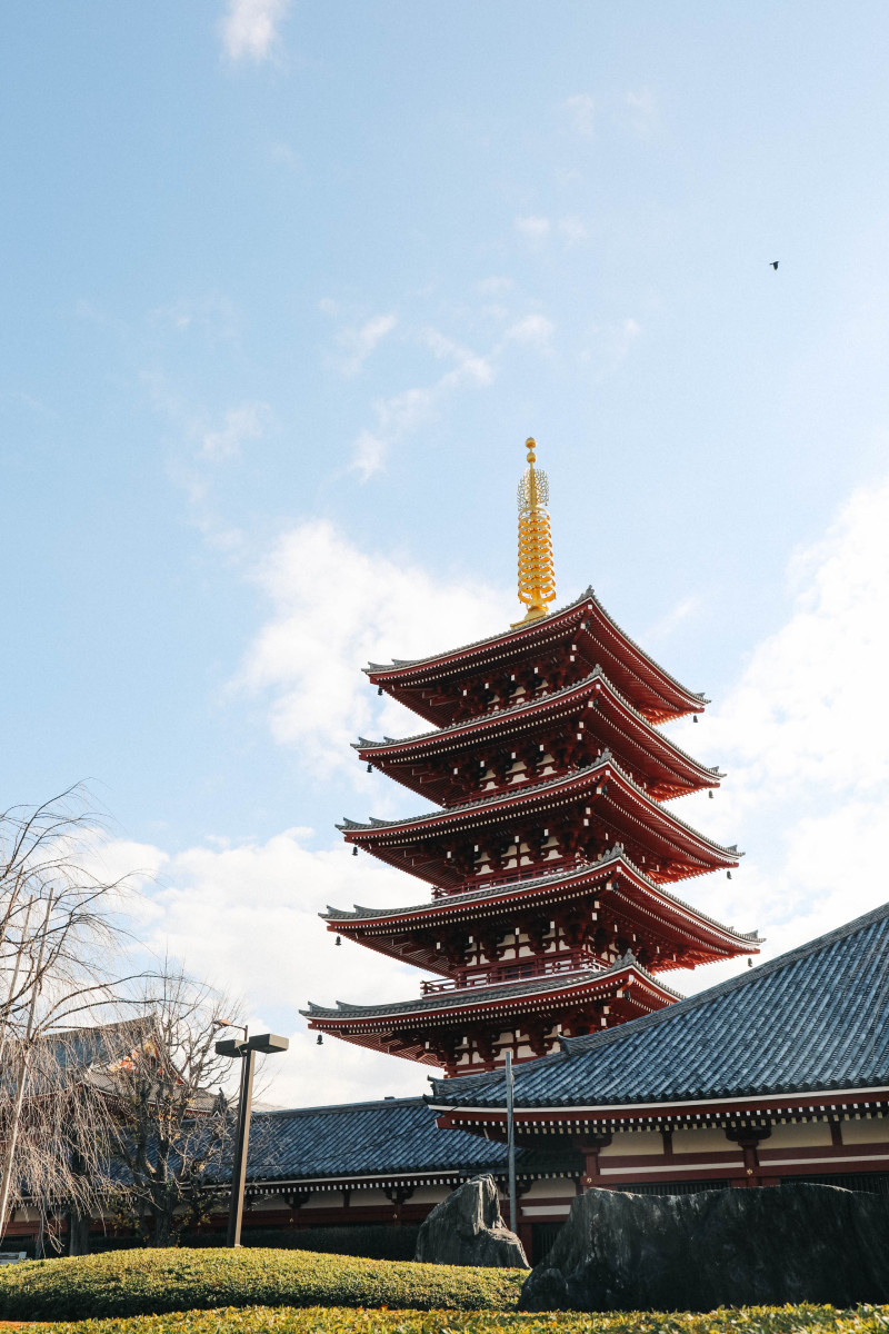 浅草寺 应该是中国游客打卡的第一站