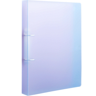 5个两孔打孔文件夹a4活页夹二孔透明活页本外壳双孔打洞穿孔插页拆卸资料快劳快捞夹学生用试卷整理批发