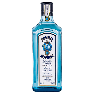 bombay孟买蓝宝石金酒750ml