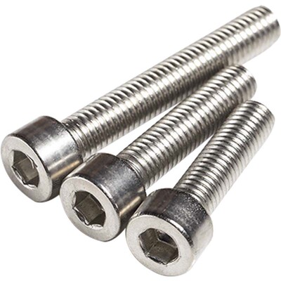 304不锈钢光滑圆柱头螺丝钉