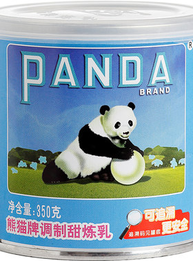 熊猫牌炼乳350g*3罐装