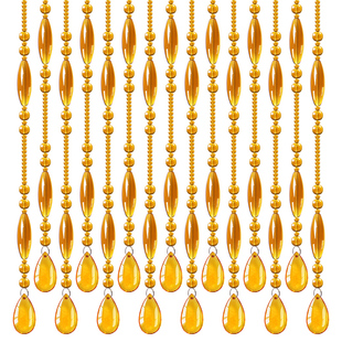 珠帘水晶橄榄隔断帘子客厅玄关家用卧室卫生间遮挡挂帘门帘免打孔