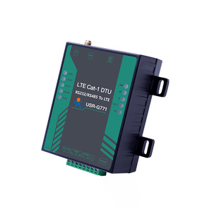 4g dtu模块gprs网络数据透传有人物联网USR-G771无线cat1远程mqtt