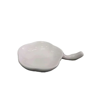 姜思序堂梅花形多功能墨碟白瓷笔搁搁笔台笔架笔托墨碟笔山文房四宝桌面摆件调色碟包邮