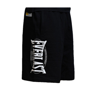 EVERLAST短裤季运动青年时尚休闲百搭休闲男装针织五分裤拳击裤子